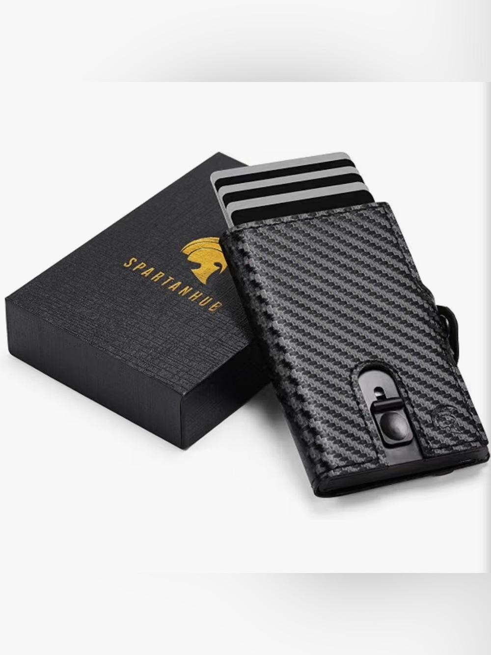 Spartanhub RFID Wallet Carbon Brand New